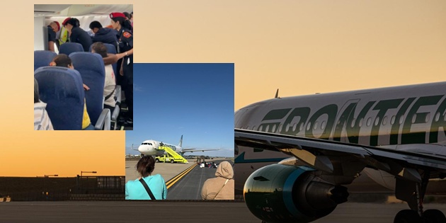 Uçakta Yanındaki Yolcuya Bombalı Tehdit Başına İş Açtı